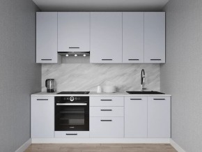 Кухонный гарнитур Смоки 3000 h950 (Стол. 26мм) в Ревде - revda.mebel24.online | фото 1