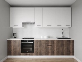 Кухонный гарнитур Старое Дерево 3000 h950 (Стол. 38мм) в Ревде - revda.mebel24.online | фото