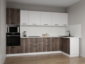 Кухонный гарнитур Старое Дерево 3200*1400 (Стол. 38мм) в Ревде - revda.mebel24.online | фото