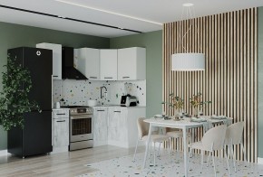 Кухонный гарнитур угловой Бланка 2000х1200 (Стол. 38мм) в Ревде - revda.mebel24.online | фото