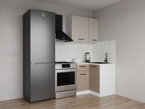Кухонный гарнитур угловой Каппучино 1000*1000 (Стол. 26мм) в Ревде - revda.mebel24.online | фото