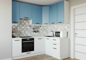 Кухонный гарнитур угловой Капри 2200х1600 h950 (Стол. 26мм) в Ревде - revda.mebel24.online | фото