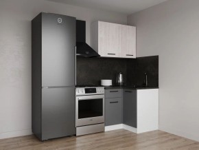 Кухонный гарнитур угловой Санторини 1000*1000 (Стол. 38мм) в Ревде - revda.mebel24.online | фото