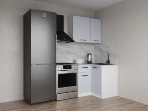 Кухонный гарнитур угловой Смоки 1000*1000 (Стол. 38 мм) в Ревде - revda.mebel24.online | фото 1