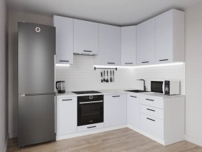 Кухонный гарнитур угловой Смоки 2200*1600 h950 (Стол. 26мм) в Ревде - revda.mebel24.online | фото 1