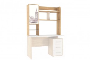 ЛАЙТ 1 Стол компьютерный с надстройкой (1200) в Ревде - revda.mebel24.online | фото