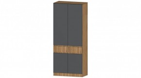ЛЕНОРА Шкаф 2х створчатый (графит) в Ревде - revda.mebel24.online | фото