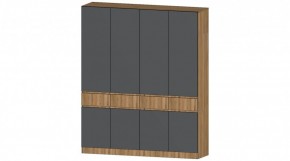ЛЕНОРА Шкаф 4х створчатый (графит) в Ревде - revda.mebel24.online | фото