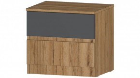 ЛЕНОРА Тумба прикроватная (графит) в Ревде - revda.mebel24.online | фото