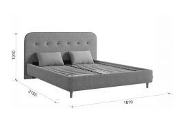 ЛЕО Кровать с основанием 1600 в Ревде - revda.mebel24.online | фото 2
