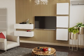 ЛИНДА Гостиная (Белый/Белый) в Ревде - revda.mebel24.online | фото 4