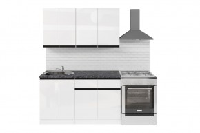 ЛОТОС Кухонный гарнитур Медиум 2 (1400 мм) в Ревде - revda.mebel24.online | фото 3