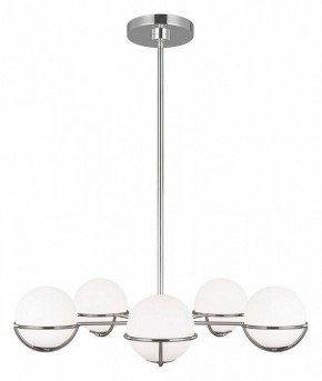 Люстра на штанге Feiss Apollo FE-APOLLO5-PN в Ревде - revda.mebel24.online | фото