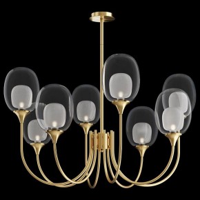 Люстра на штанге Maytoni Aura MOD016PL-08BS в Ревде - revda.mebel24.online | фото 2