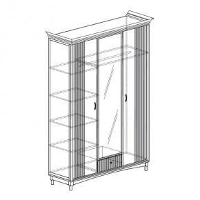 МАРТИНА Спальный гарнитур (модульный) в Ревде - revda.mebel24.online | фото 3