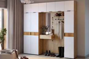 МЕБЕЛЬСОН К12 Прихожая (белое дерево) в Ревде - revda.mebel24.online | фото