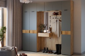 МЕБЕЛЬСОН К12 Прихожая (графит) в Ревде - revda.mebel24.online | фото