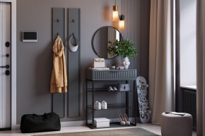 МЕБЕЛЬСОН К19 Прихожая (графит) в Ревде - revda.mebel24.online | фото
