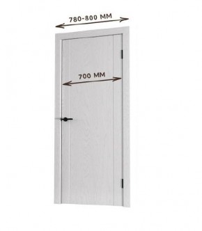 Межкомнатная дверь Bolivar Каньон браун (комплект) 700 в Ревде - revda.mebel24.online | фото