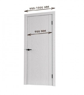 Межкомнатная дверь Bolivar Каньон браун (комплект) 900 в Ревде - revda.mebel24.online | фото