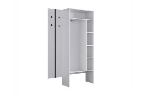 МЕРСИ Прихожая (модульная) белое дерево в Ревде - revda.mebel24.online | фото 7