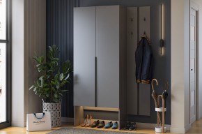 МЕРСИ Прихожая (модульная) графит в Ревде - revda.mebel24.online | фото