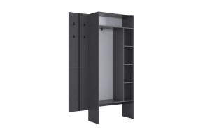 МЕРСИ Прихожая (модульная) графит в Ревде - revda.mebel24.online | фото 7