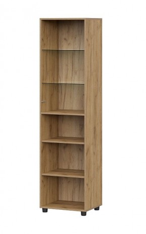 МИЛАН Гостиная (Дуб Золотой/Белый Матовый) модульная в Ревде - revda.mebel24.online | фото 23