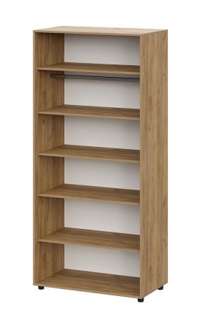 МИЛАН Гостиная (Дуб Золотой/Белый Матовый) модульная в Ревде - revda.mebel24.online | фото 41