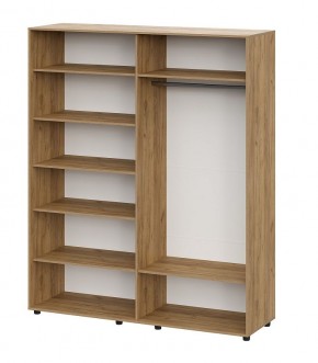 МИЛАН Гостиная (Дуб Золотой/Белый Матовый) модульная в Ревде - revda.mebel24.online | фото 45