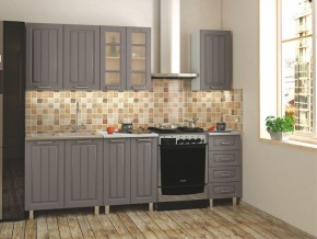 Модульная кухня Луксор клен серый в Ревде - revda.mebel24.online | фото 1