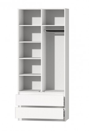 Модульная система Хилтон (Белый текстурный) в Ревде - revda.mebel24.online | фото 40