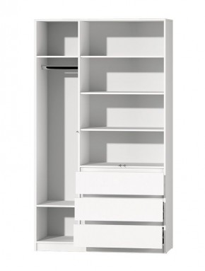 Модульная система Хилтон (Белый текстурный) в Ревде - revda.mebel24.online | фото 42