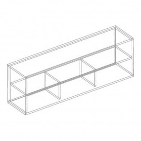 МОНИКА Полка настенная открытая в Ревде - revda.mebel24.online | фото 3
