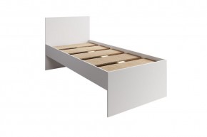 МОРИ КРМЯ 900.1/1 Кровать с нишей под ящики (настил) белый в Ревде - revda.mebel24.online | фото 1