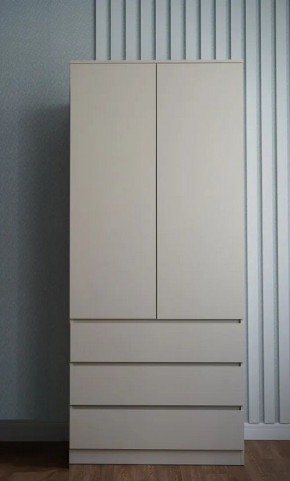 МОРИ МШ 900.2 Шкаф с 2-мя дв. и 3-мя ящ. ВЫСОКИЙ (Сатин) в Ревде - revda.mebel24.online | фото 1