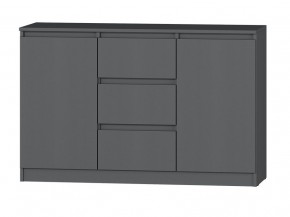 МС "Хилтон" Комод №4 1200 (графит) в Ревде - revda.mebel24.online | фото