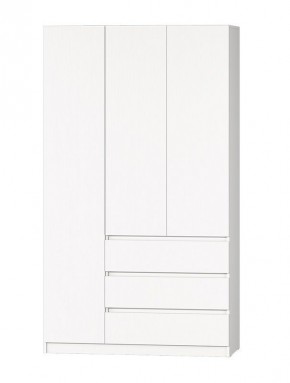 МС "Хилтон" Шкаф №2 1200 (Белый текстурный) в Ревде - revda.mebel24.online | фото 2