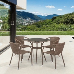 Набор уличный T282BNT/Y137C-W56 Light Brown 4Pcs в Ревде - revda.mebel24.online | фото 2