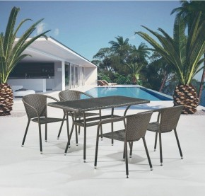 Набор уличный T286A/Y137C-W53 Brown 4Pcs в Ревде - revda.mebel24.online | фото 2
