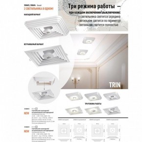 Накладной светильник Novotech Trin 358603 в Ревде - revda.mebel24.online | фото 3