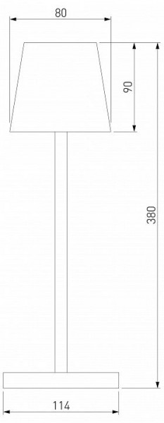 Настольная лампа декоративная Elektrostandard Mist a063928 в Ревде - revda.mebel24.online | фото 3