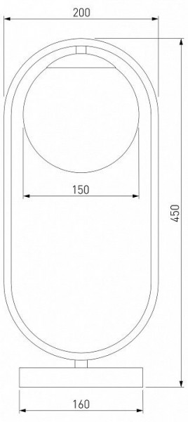 Настольная лампа декоративная Eurosvet Ringo 01138/1 золото в Ревде - revda.mebel24.online | фото 3