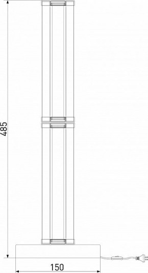 Настольная лампа декоративная Eurosvet Stark 80536/1 латунь в Ревде - revda.mebel24.online | фото 6