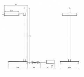 Настольная лампа декоративная Maytoni Fad MOD070TL-L8W3K в Ревде - revda.mebel24.online | фото 3