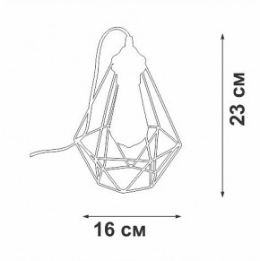 Настольная лампа декоративная Vitaluce V2803 V2803-1/1L в Ревде - revda.mebel24.online | фото 3