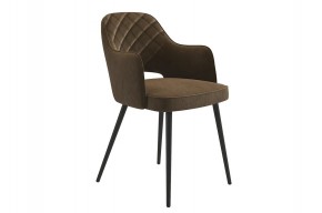 ОКСФОРД Стул (кофе/черный) в Ревде - revda.mebel24.online | фото