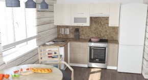 ОЛЬГА Кухонный гарнитур Прайм 2 (1300*2100 мм) в Ревде - revda.mebel24.online | фото