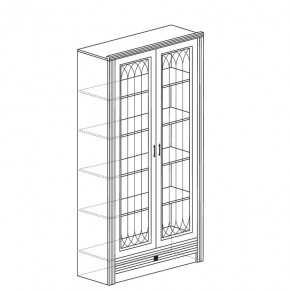 ОРЛЕАН Гостиная (модульная) серый в Ревде - revda.mebel24.online | фото 3