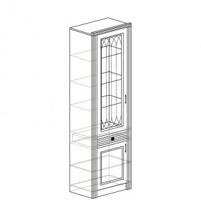 ОРЛЕАН Гостиная (модульная) ясень темный в Ревде - revda.mebel24.online | фото 7